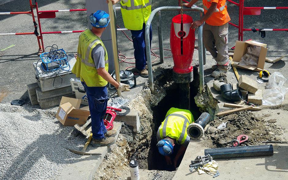 assainissement canalisation Presles